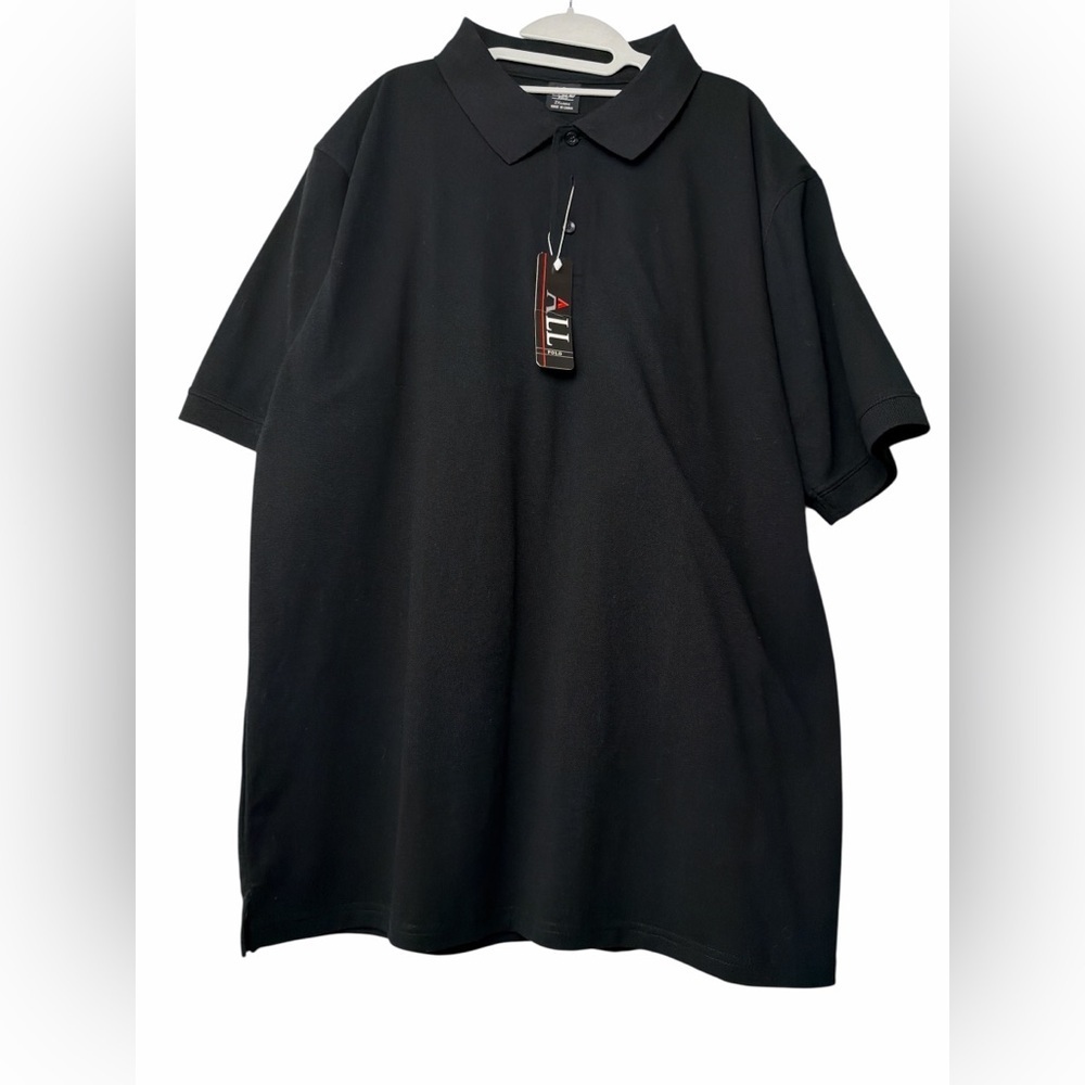 Classic Men's Polo Shirt in Black
